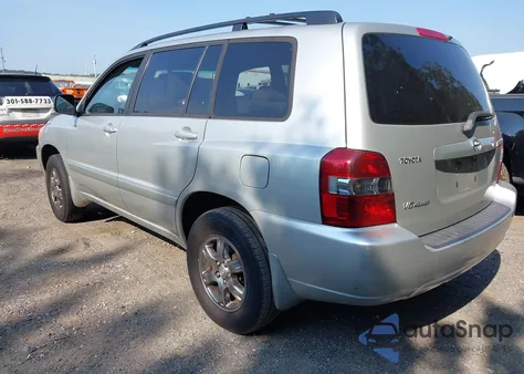 2004 Toyota Highlander V6 from USA, damaged, VIN JTEEP21A540051869